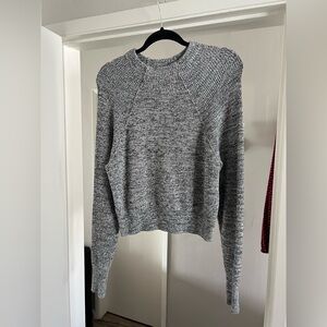 Free People Grey Cotton Sweater
